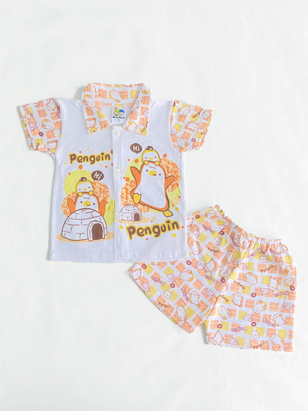 Cotton Short and Shirt Set