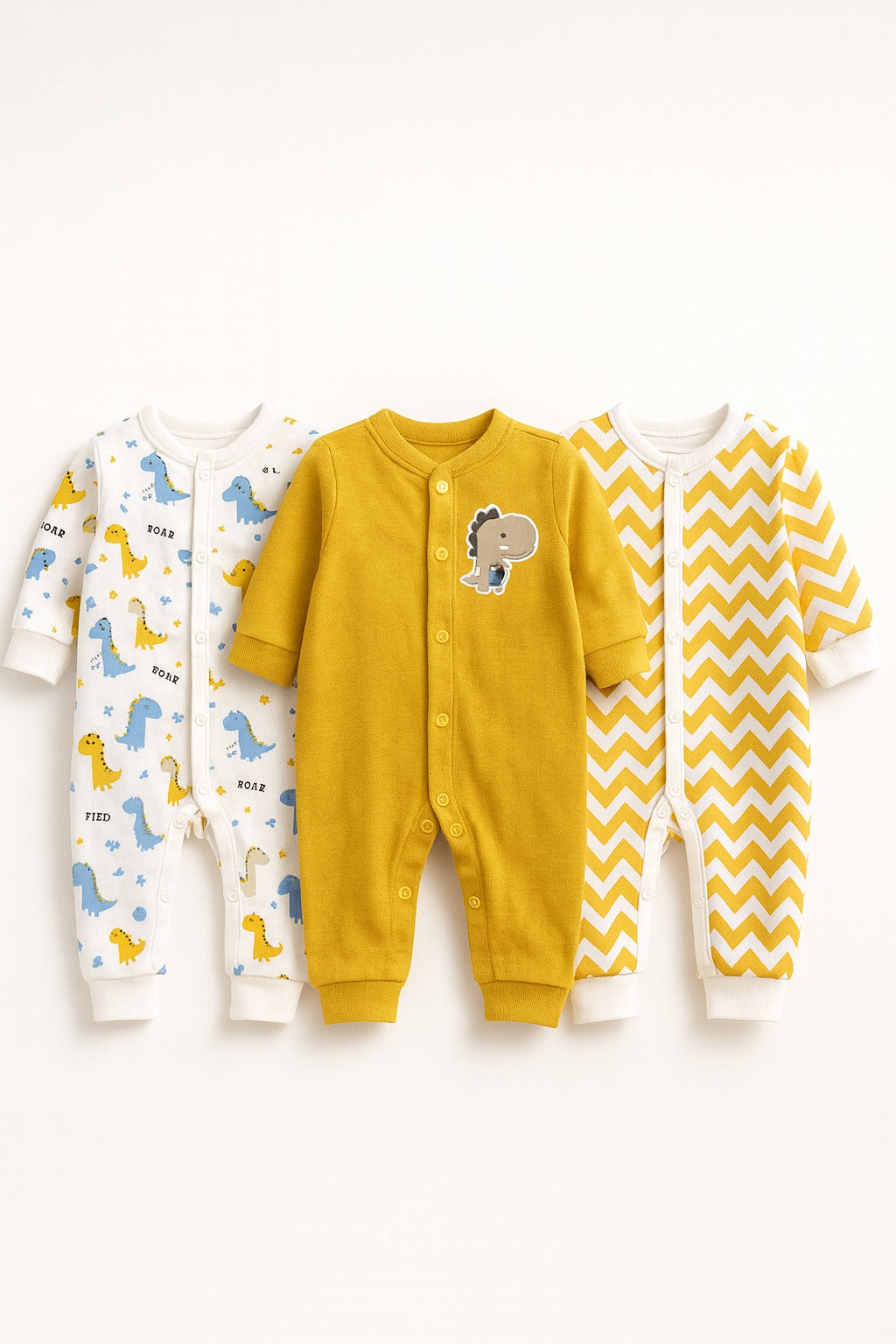 VP65-Pack of 3 Bodysuits