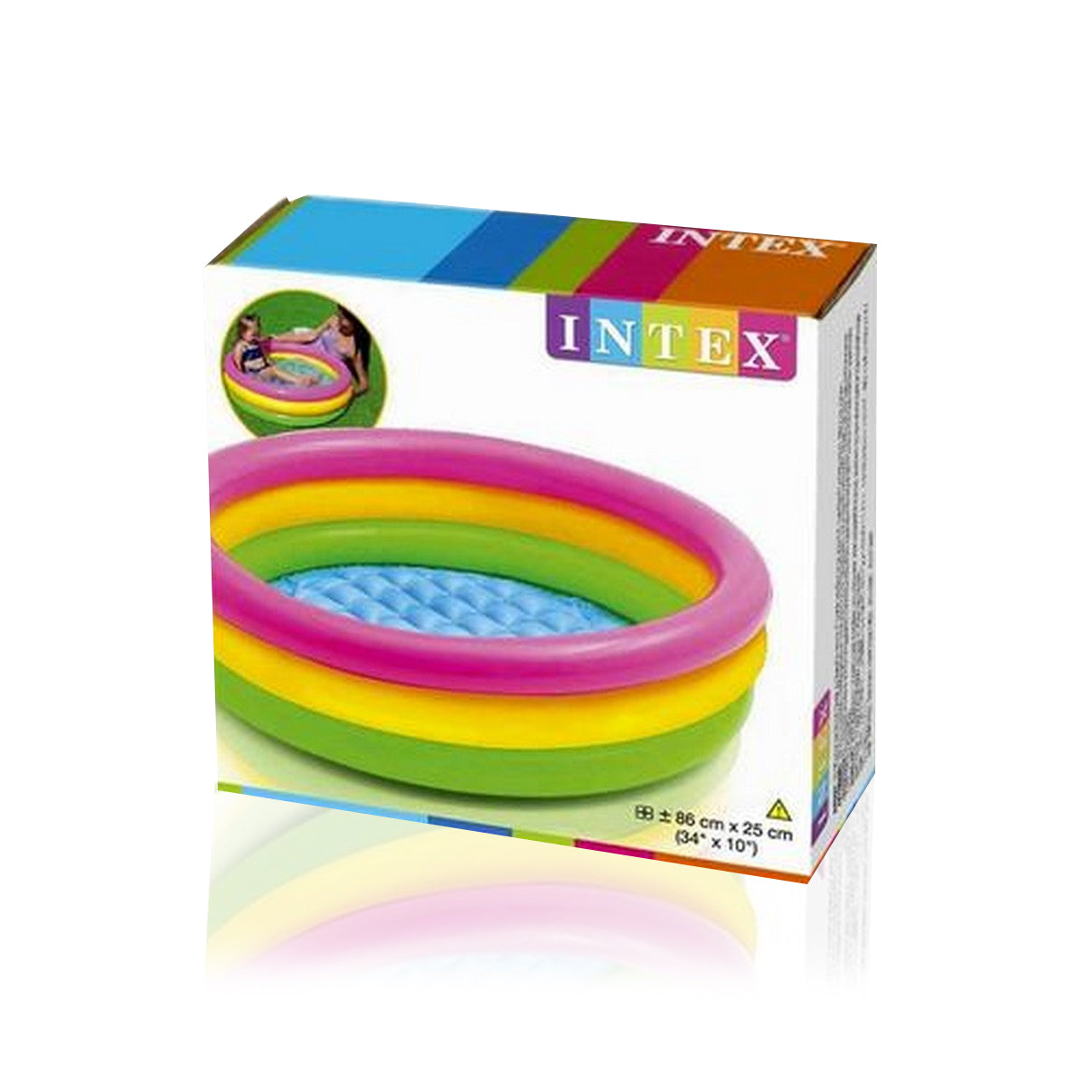 Intex 3 Ring Swimming Pool (45X10) 57422