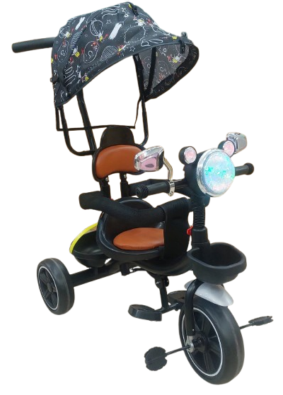 Children Stroller Type Tricycle With Light and Music
