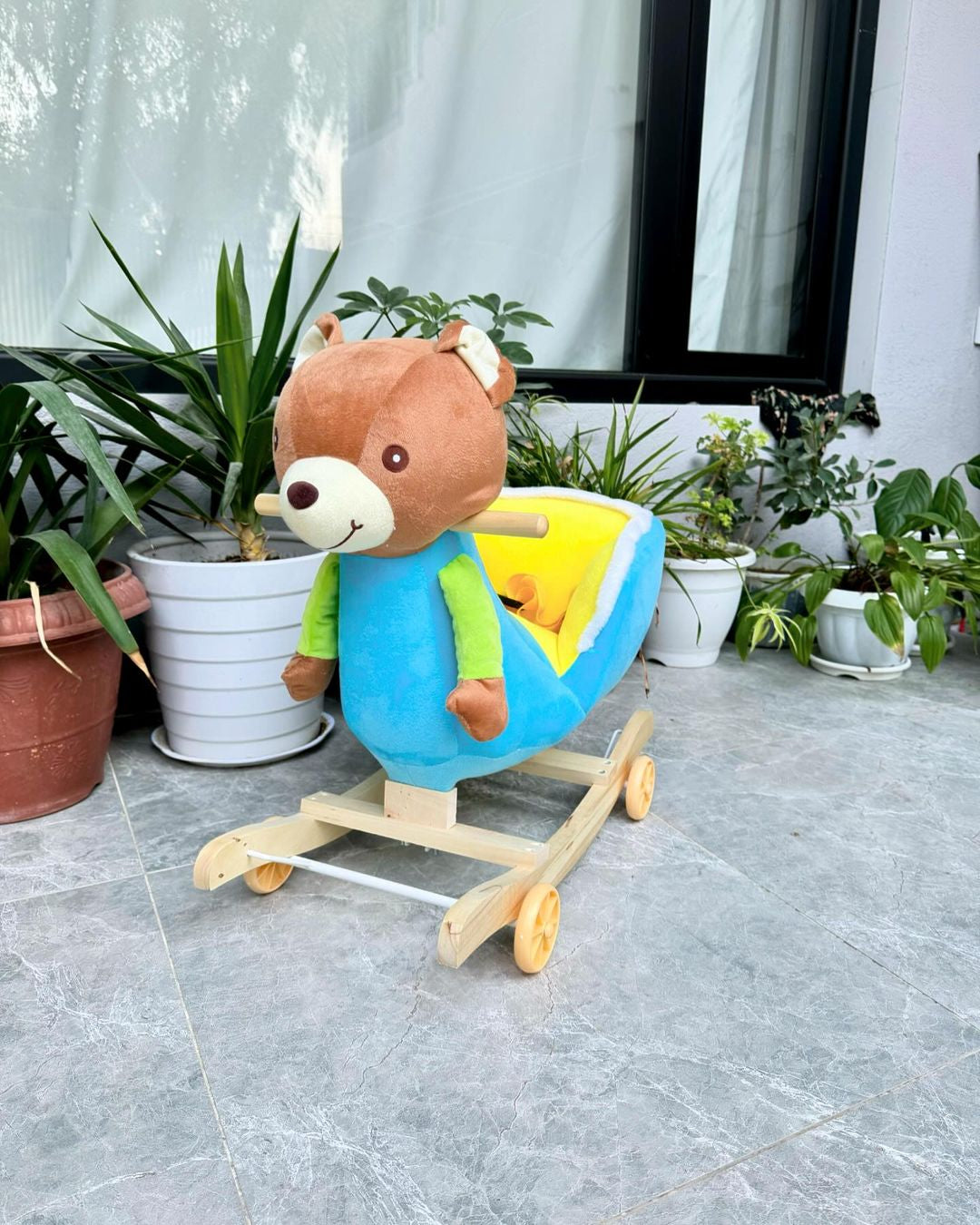 2in1 ride Rocker for Children Bear-BZ