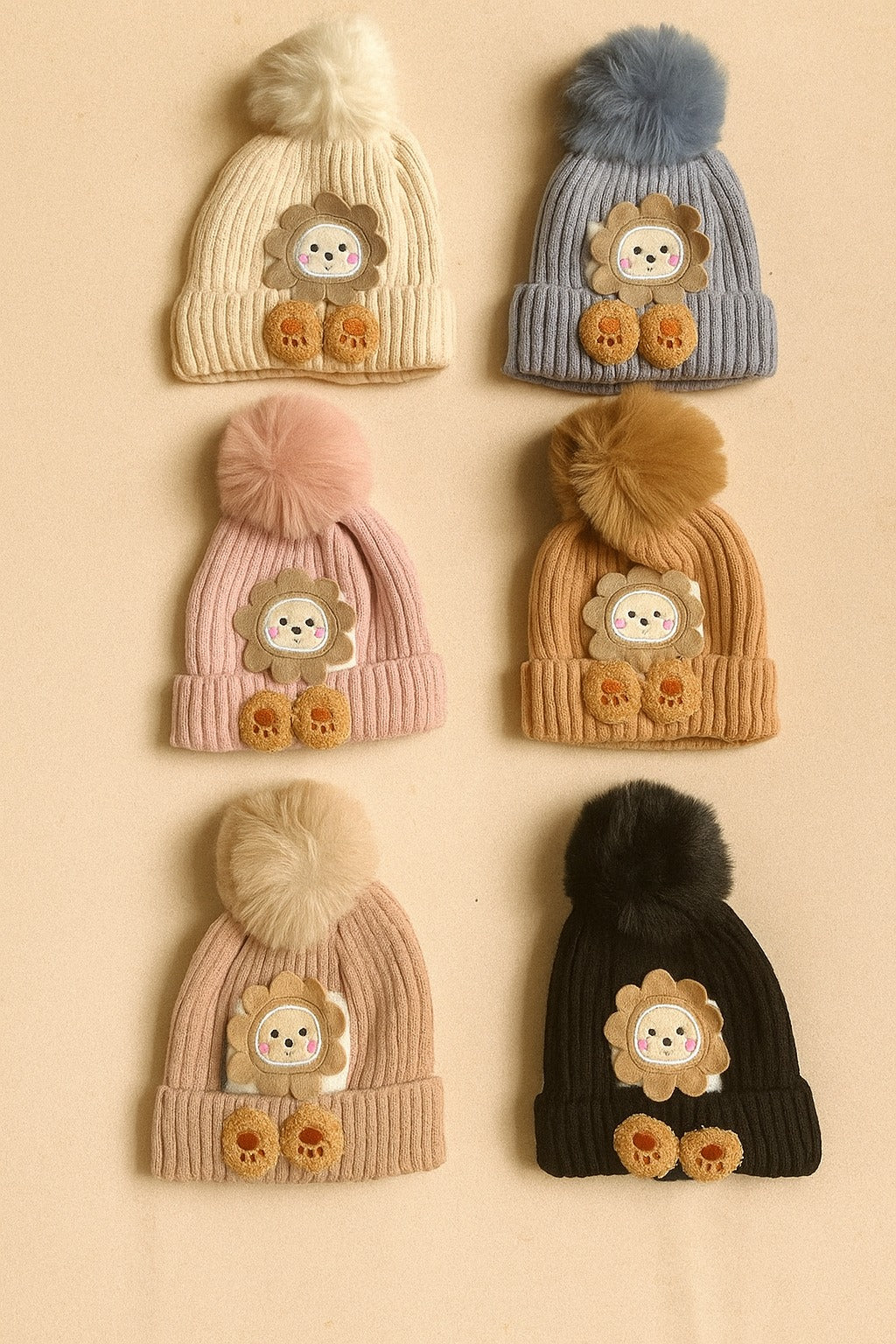 CP281-Winter baby Cap 1-5Y