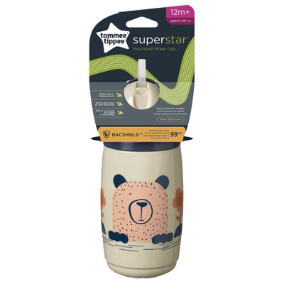 266ML Straw Cup Grey Tommee Tippee
