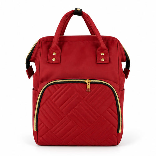 Mommy Shoulder Diaper Bag - Red