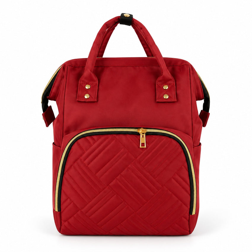Mommy Shoulder Diaper Bag - Red