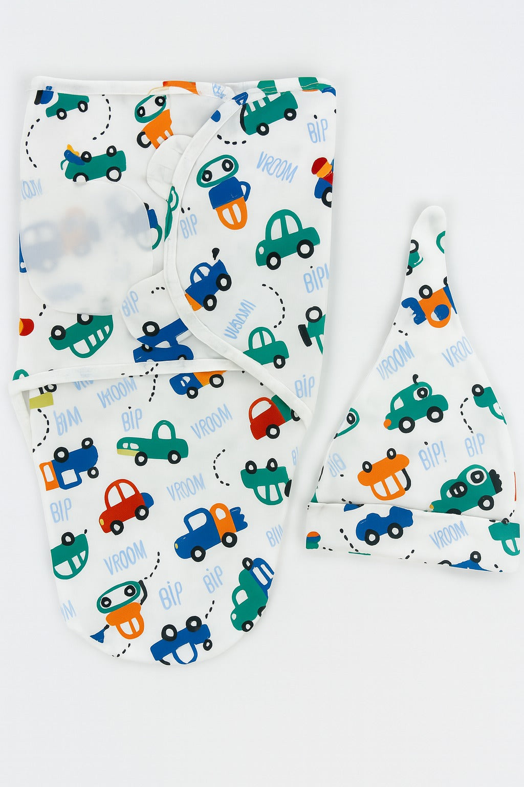 SHT273-Swaddle Me with Cap