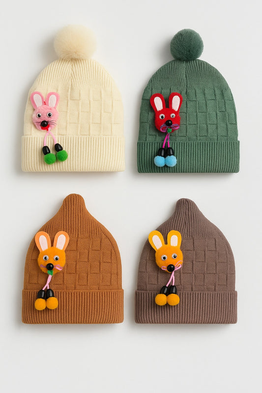 CP261-Winter baby Cap 3-36M