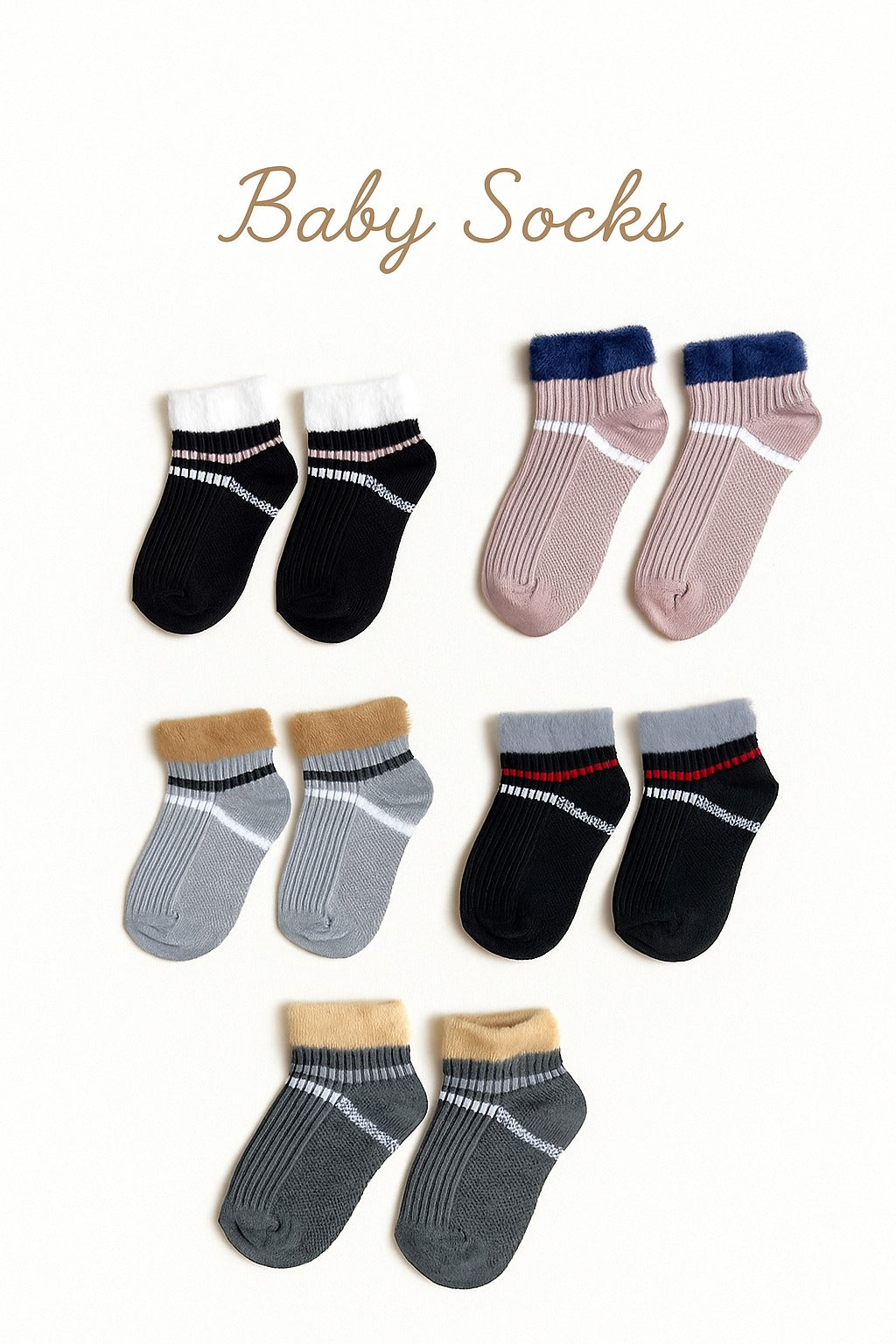SH588-Winter Baby Socks  (6-24M)