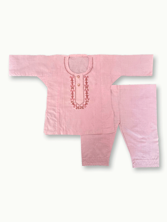 Hand Stichted Kurta Pajama (Newborn)