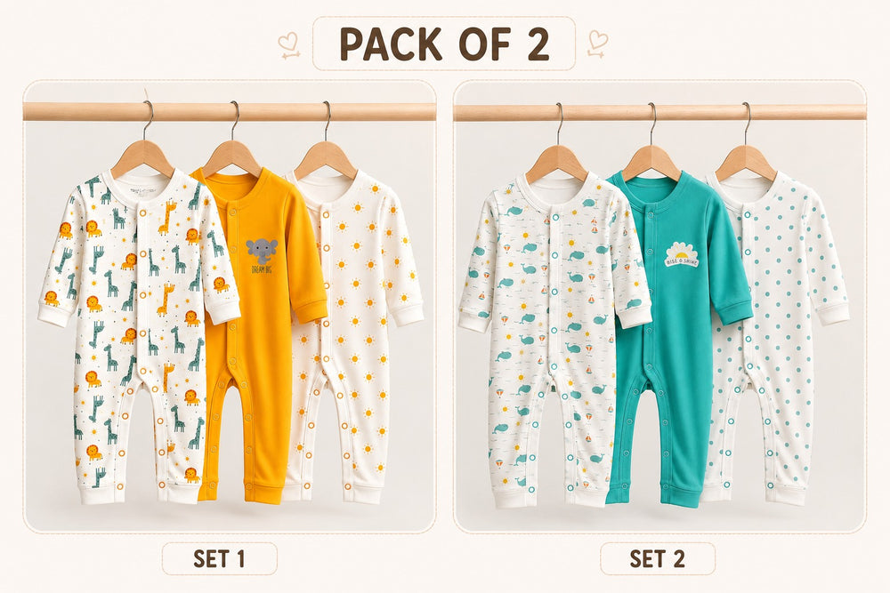 Pack of 6 Sleepsuits (0-24M)