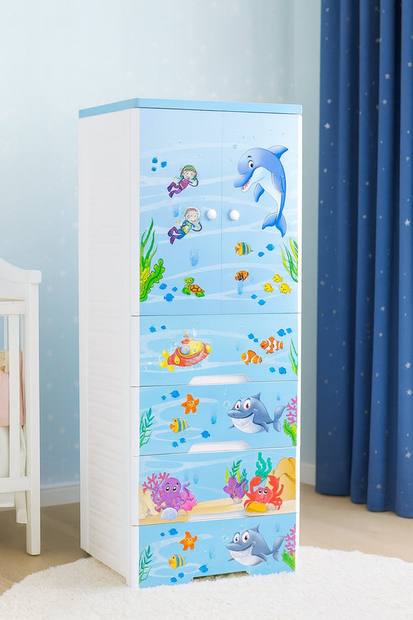 Ocean Theme 7 Layer Wardrobe