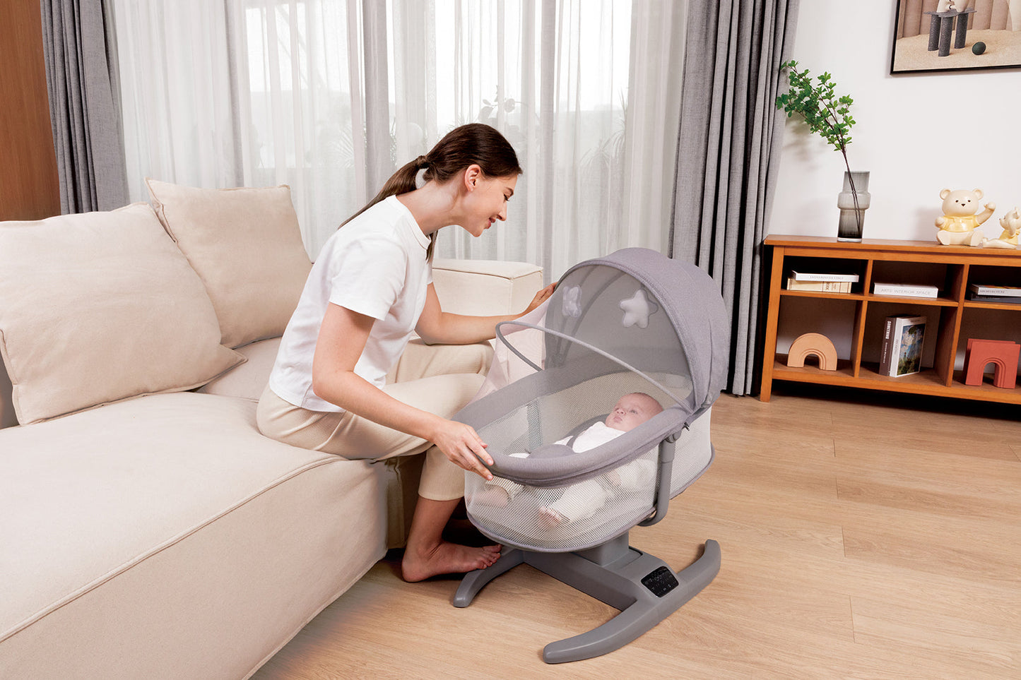 Mastela H Multi Motion Baby Cradle Swing-BZ-08401