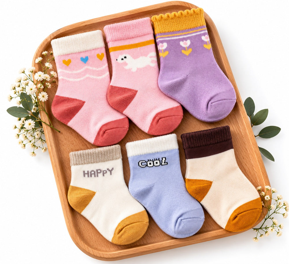 Boy & Girl Socks 3 pc Pack (2-4Y)