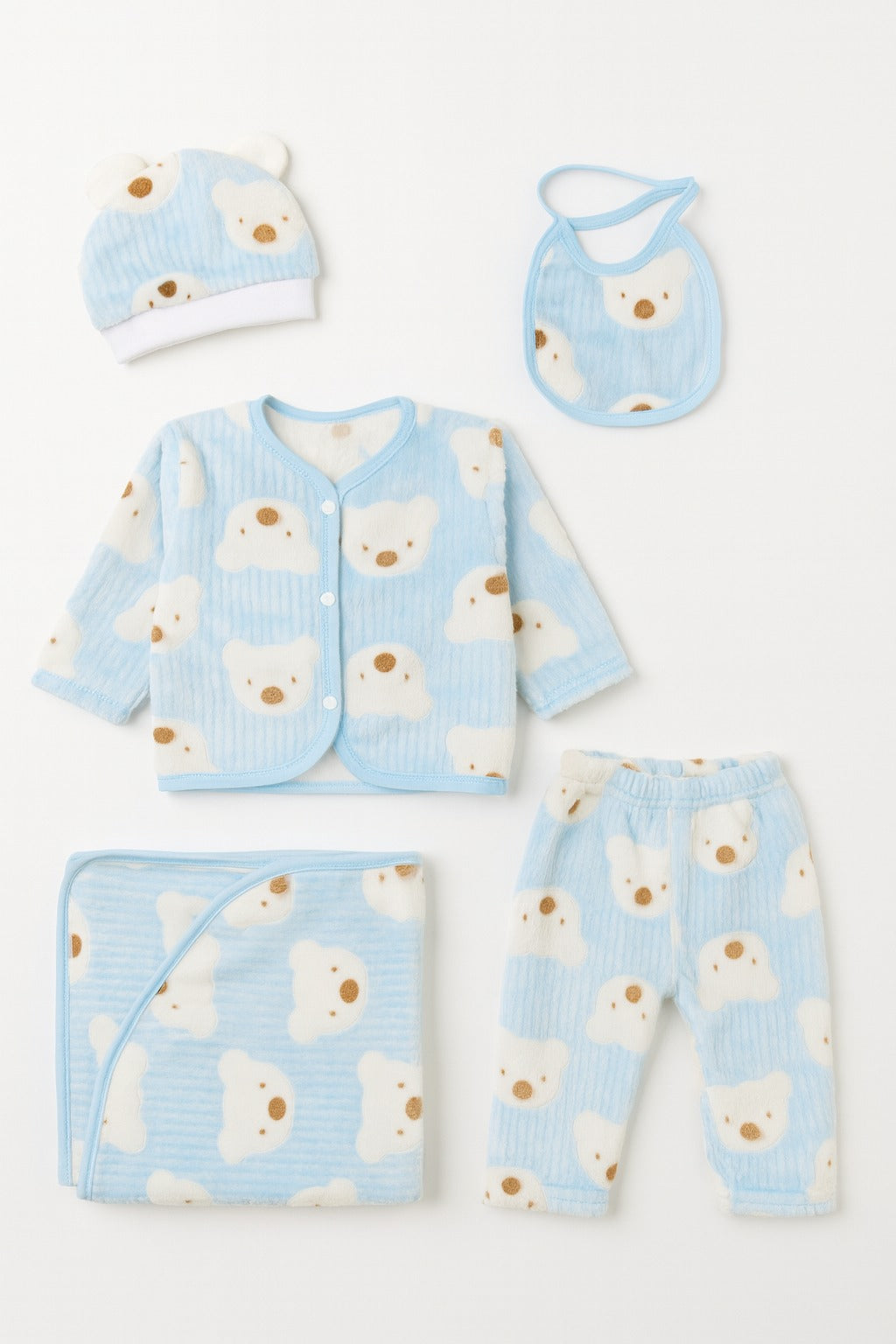 5 Piece Winter Premium Starter Set - (0-3M)