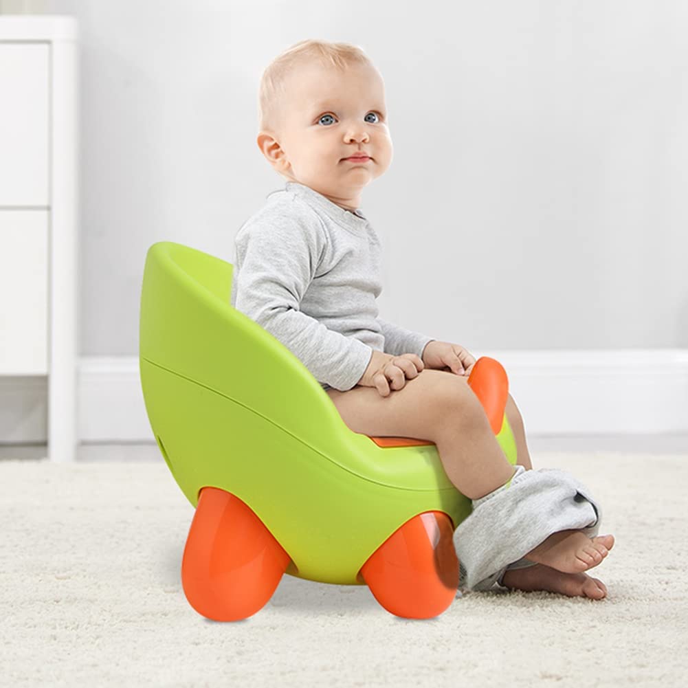 Portable Training Toilet Seat with Back Rest GREEN-BZ-P112