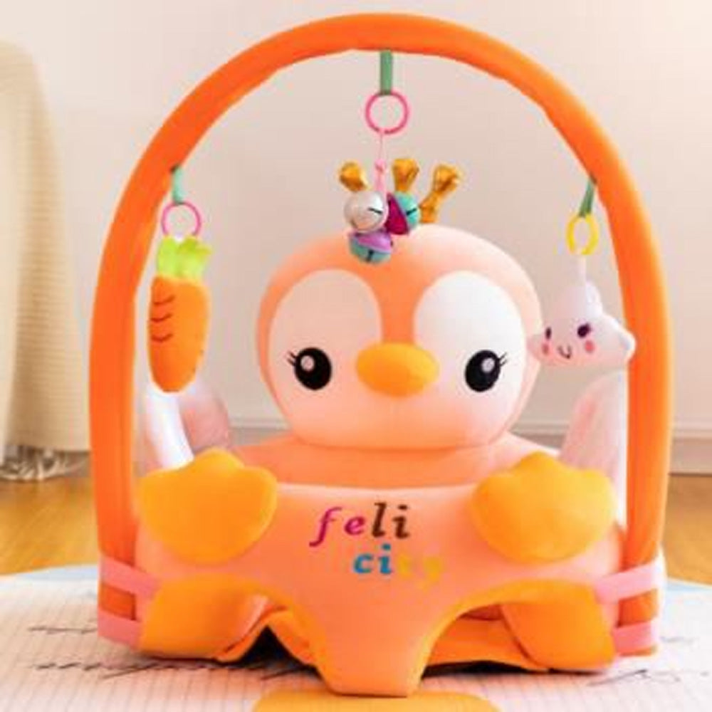Baby Learning Sofa Support Seat PEACH