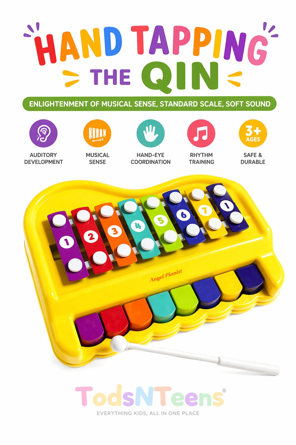 2-in-1 Piano & Xylophone - 1012-141