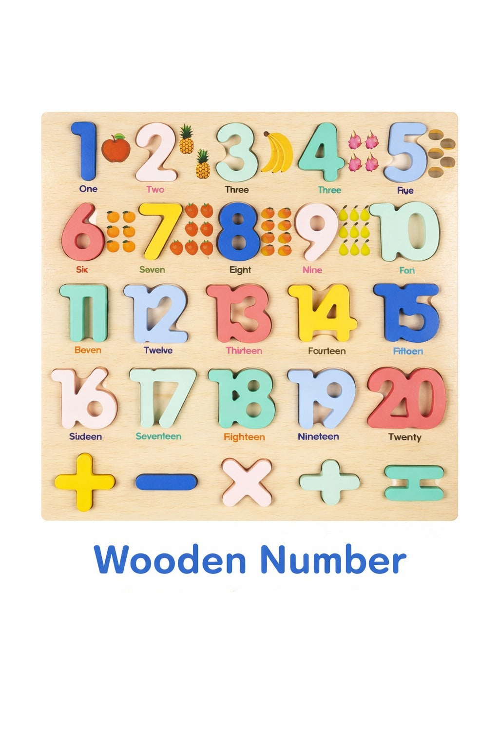 123 wooden Board - YMF-5033