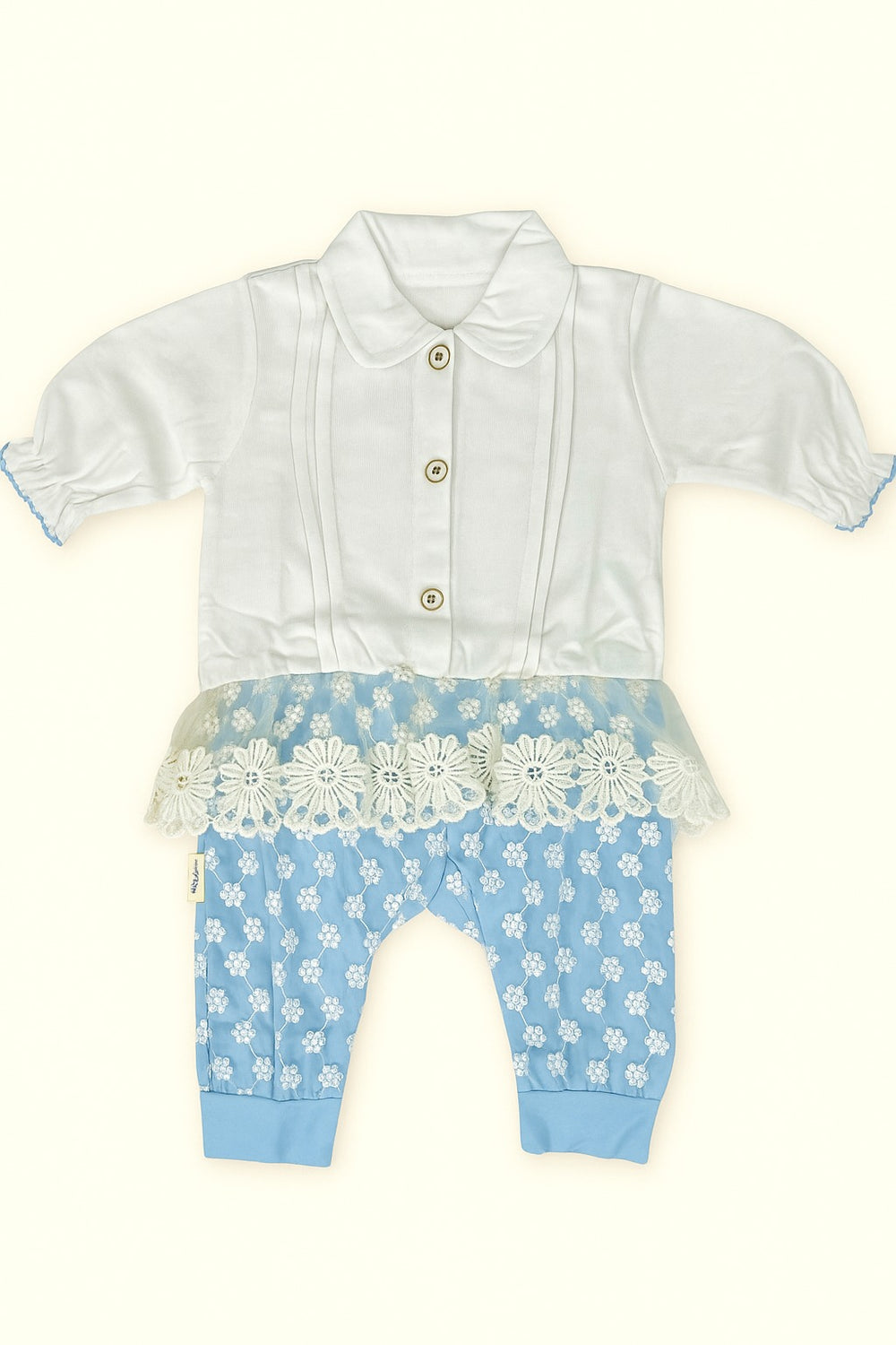Baby Pre-Winter Dress - Blue