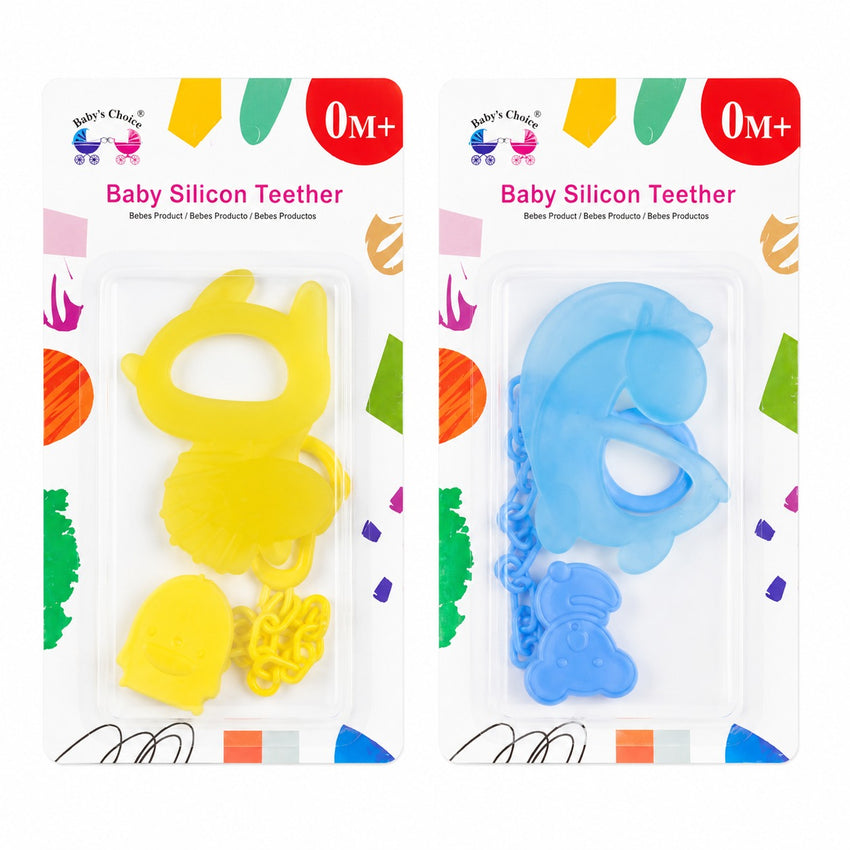 Baby Teether with chain clip