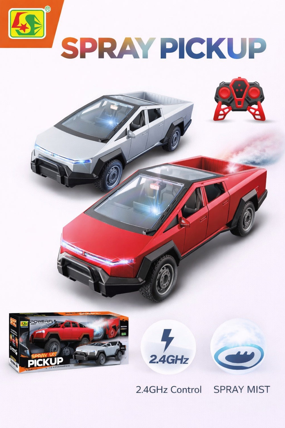 R/C Alloy Spray Cyber Truck - 955-255