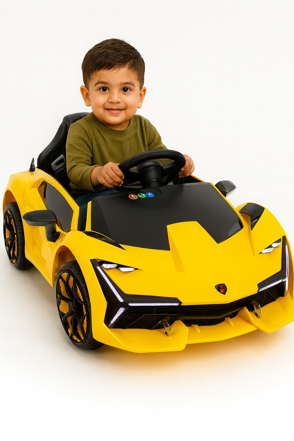 Luxurious Yellow Lamborghini Racing Electric Car C603