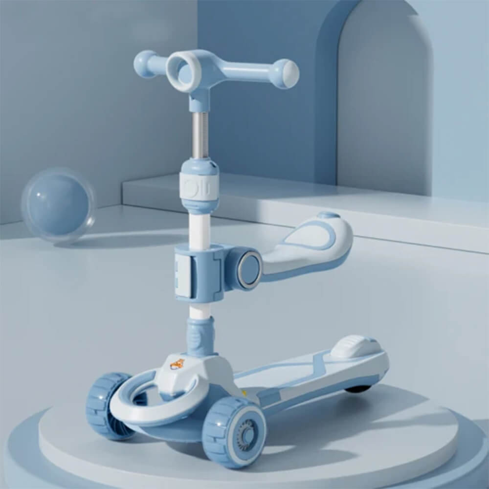 4-in-1 Multifunctional Kids Foldable Scooty-BZ-N-388