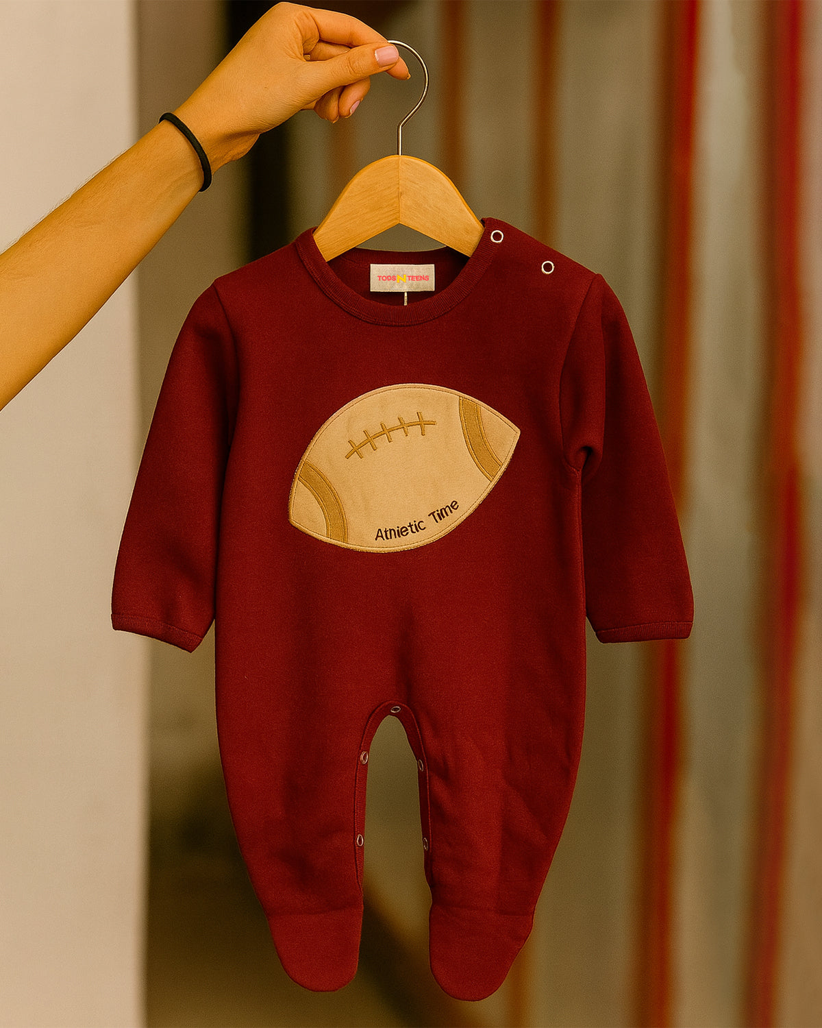 N835-Cozy Winter Romper (0-36M)
