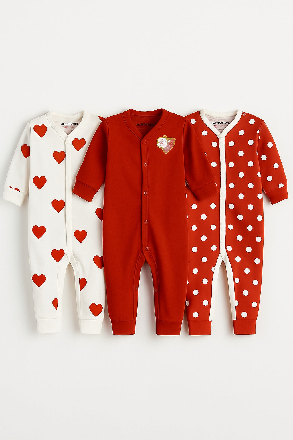 VP67-Pack of 3 Bodysuits