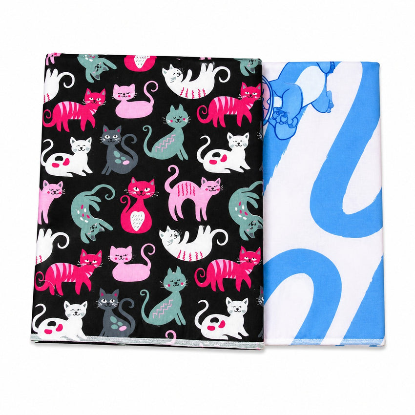 Cotton + Plastic Diaper Changing Sheet