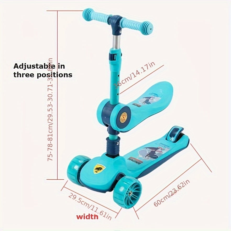 3 in 1 Gliding Scooty For Kids-BZ-109Z