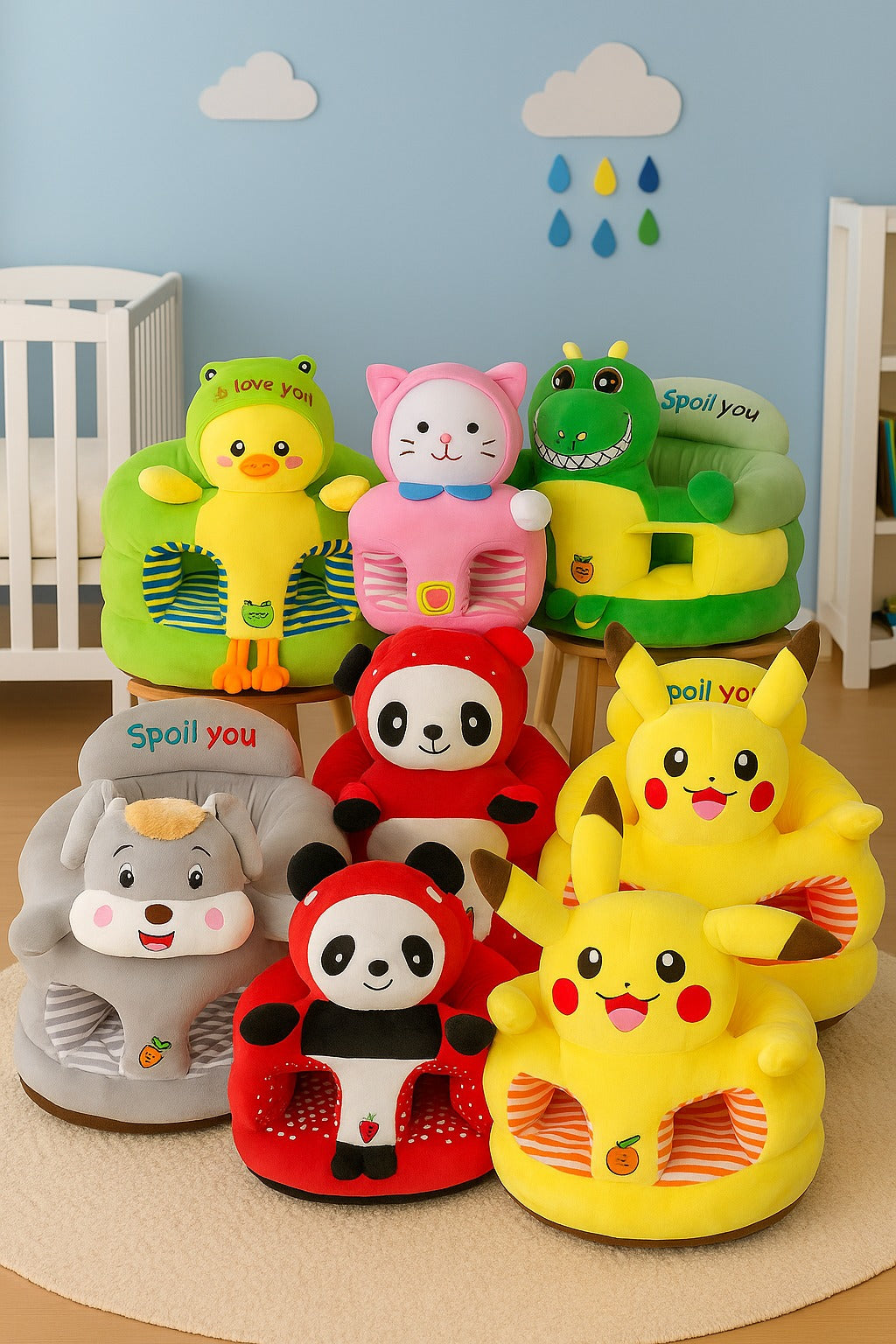 BG172-Round Baby Chair- Imported