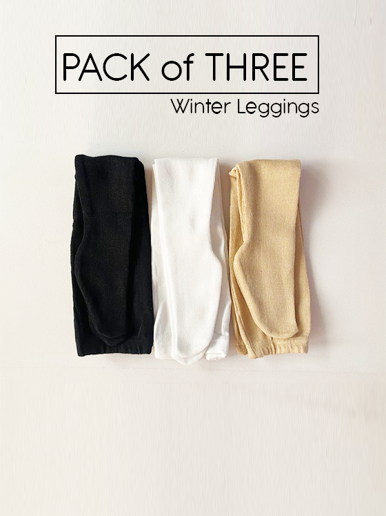 Pack of 3 Baby Leggings