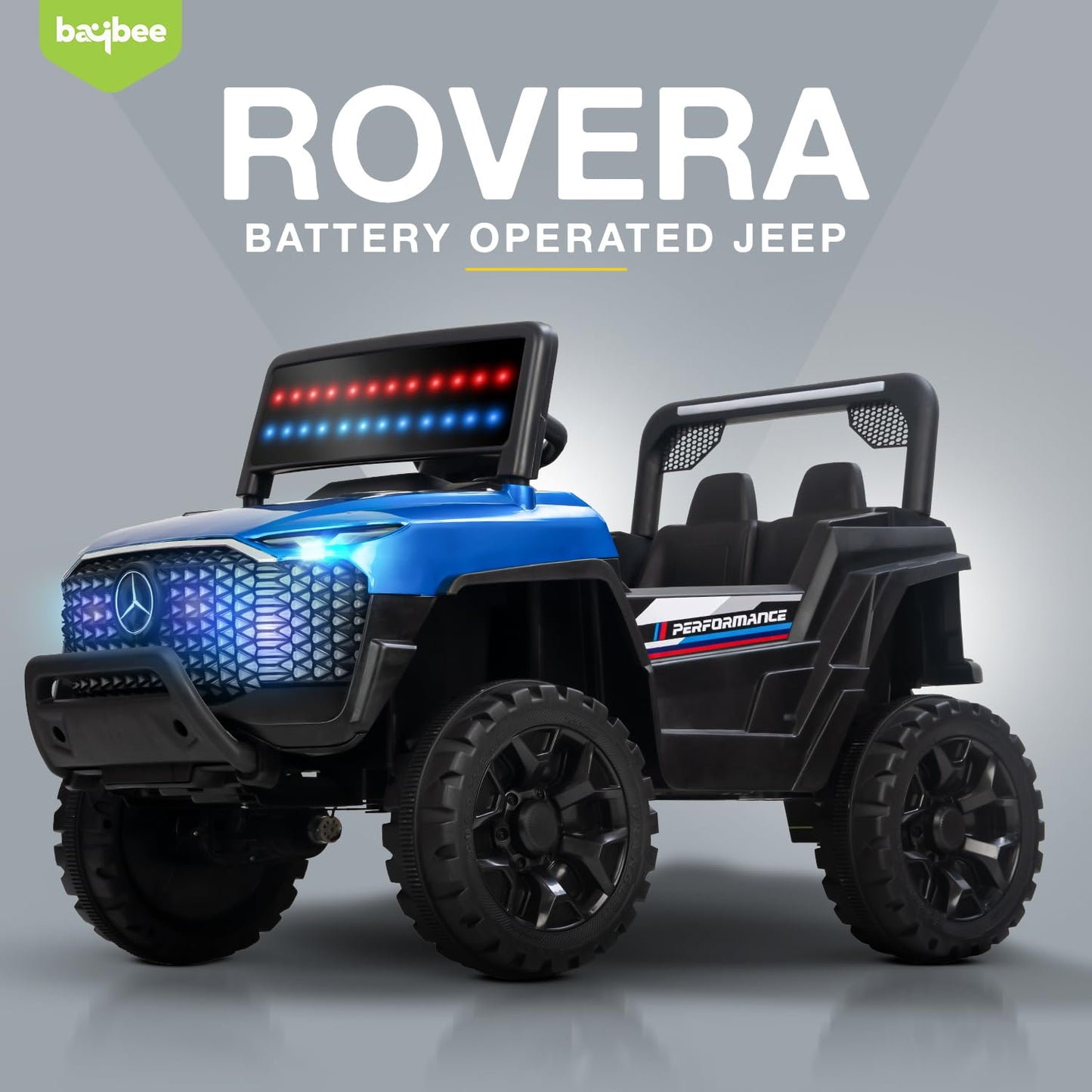 Rovera 4×4 Battery Operated Jeep for Kids-BZ-GT1