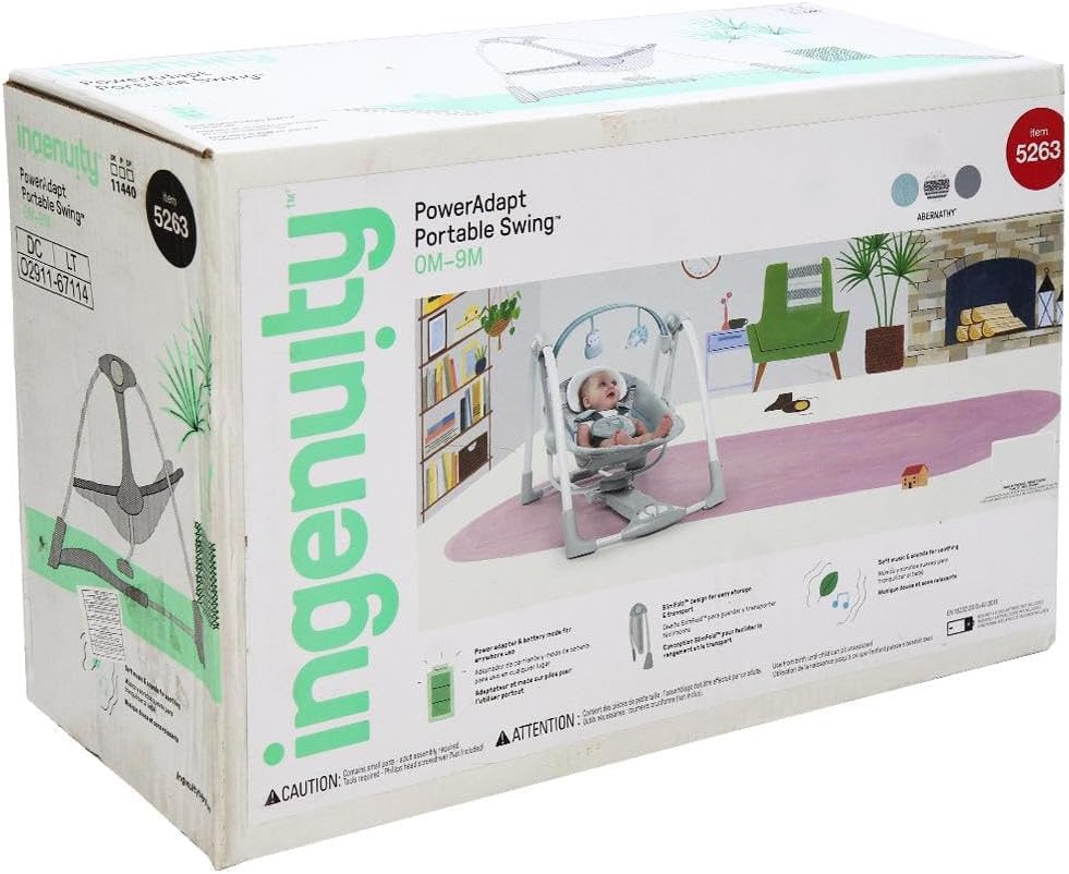 Ingenuity Power Adapt Portable Swing-BZ-11440