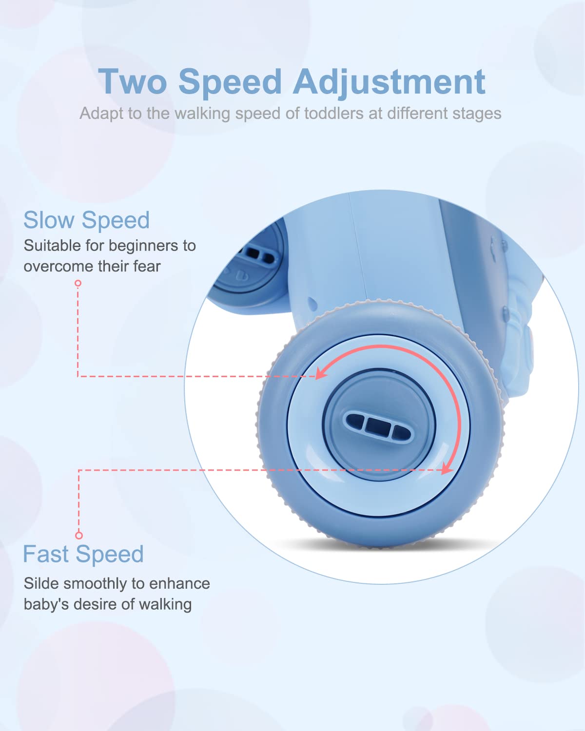 3 in 1 Sit-to-Stand Baby Walker