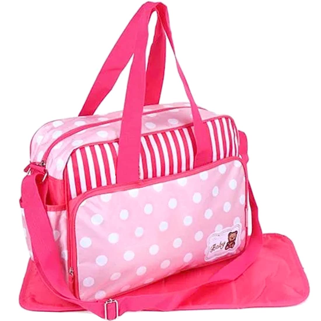 Baby Diaper Bag for Mother Pink-DB144