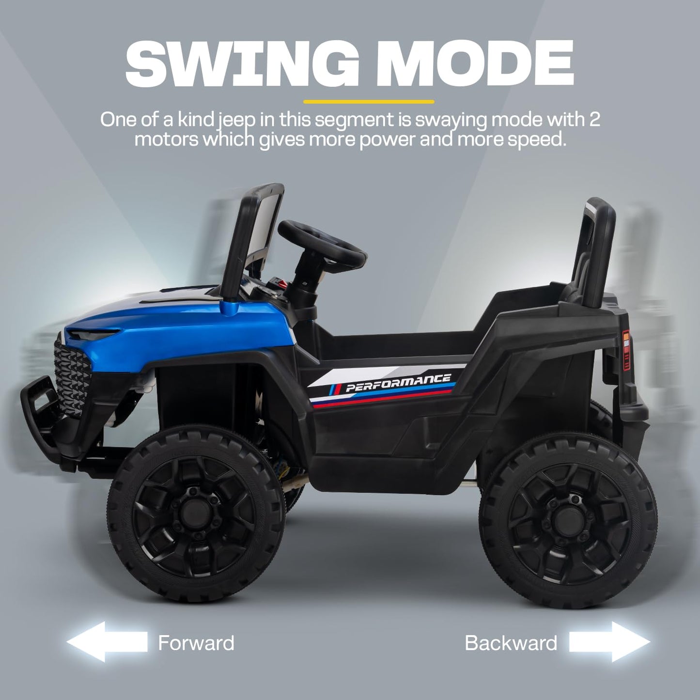 Rovera 4×4 Battery Operated Jeep for Kids-BZ-GT1