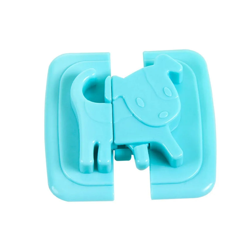 Kids Safety Fridge Door Locks - Blue