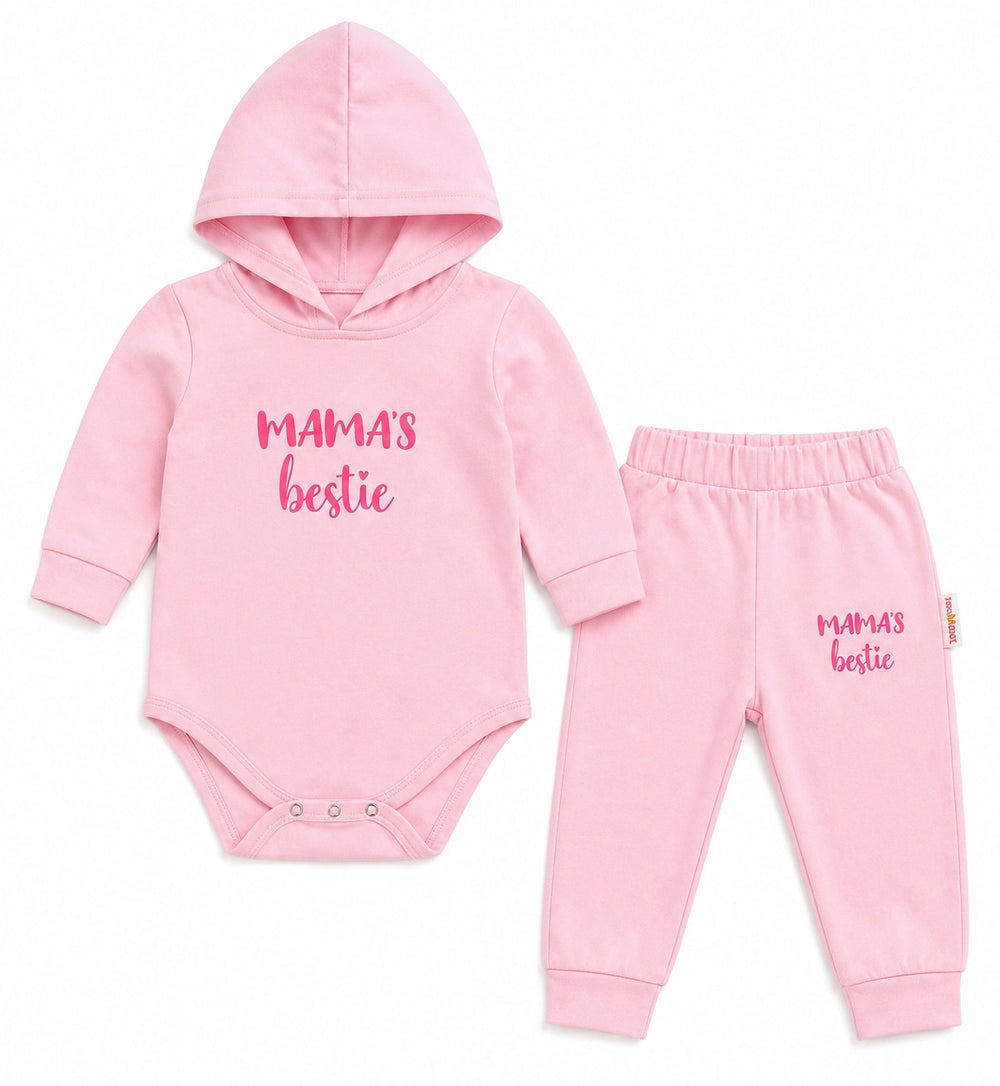 Hooded Bodysuit & Trouser Set (6-36M)