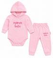 Mama's Bestie Baby Girl Hooded Tracksuit Set (6-36M) image 5
