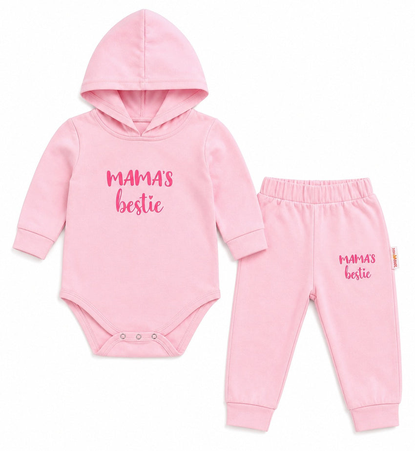 Hooded Bodysuit & Trouser Set (6-36M)