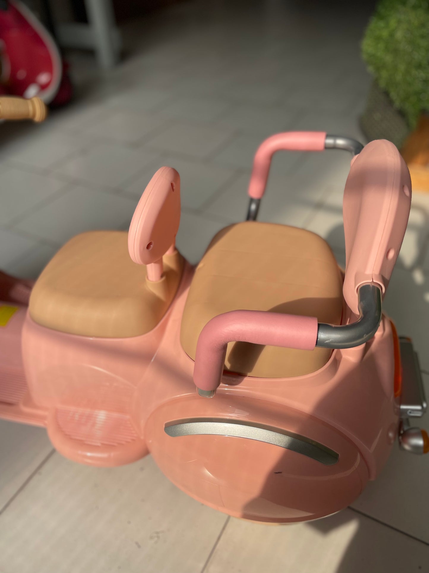 Double Seat Vespa Electric Scooter-AQ-9118