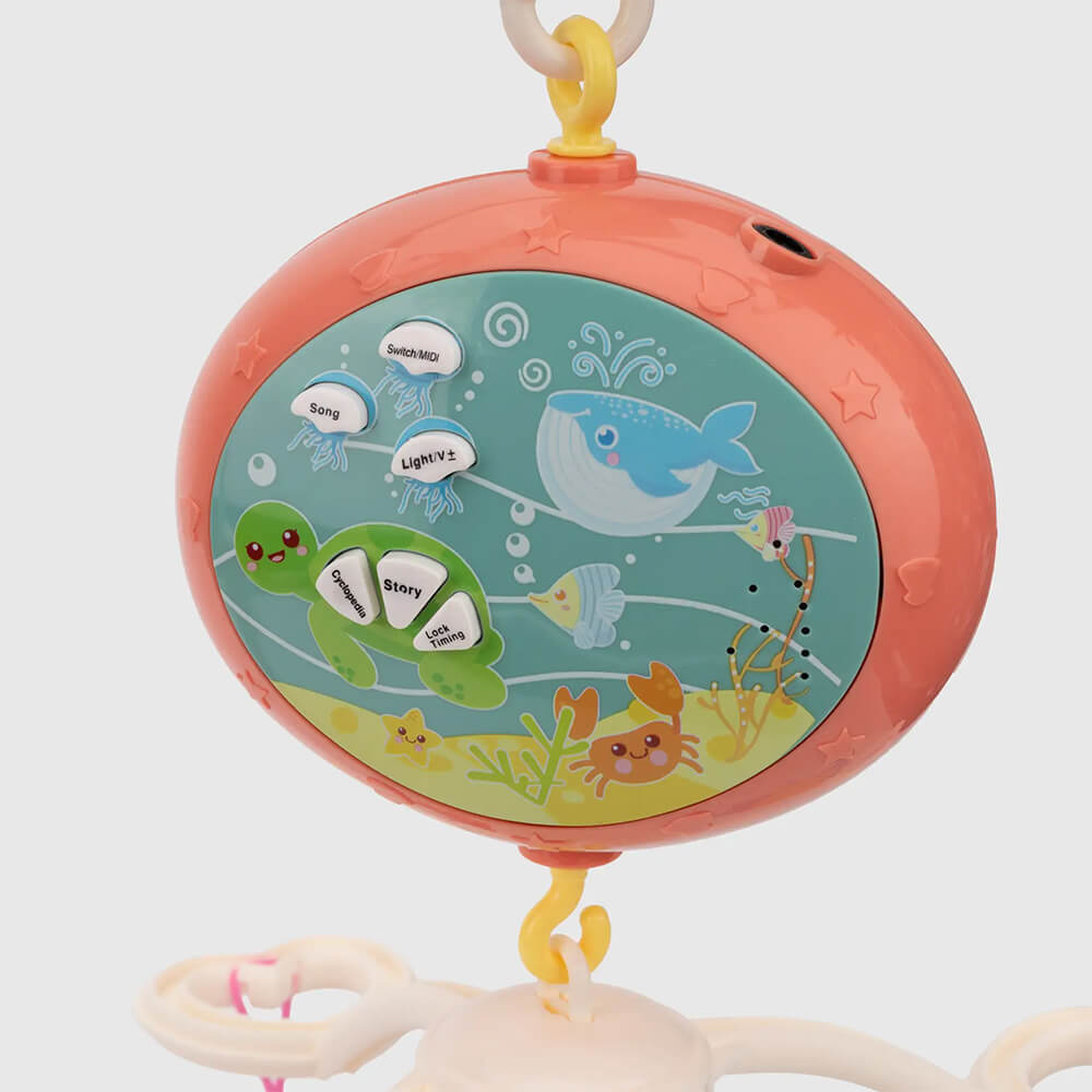 Happy Bed Bell with Remote Control Cot Mobile-CT09
