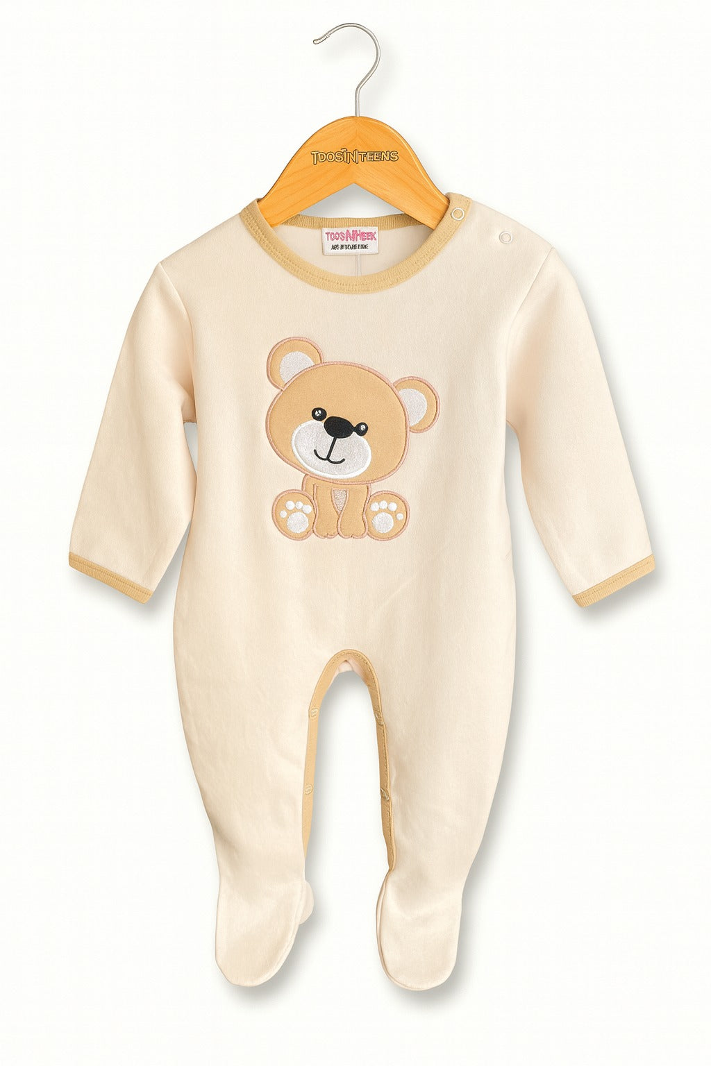 N841-Cozy Winter Romper  (0-36M)
