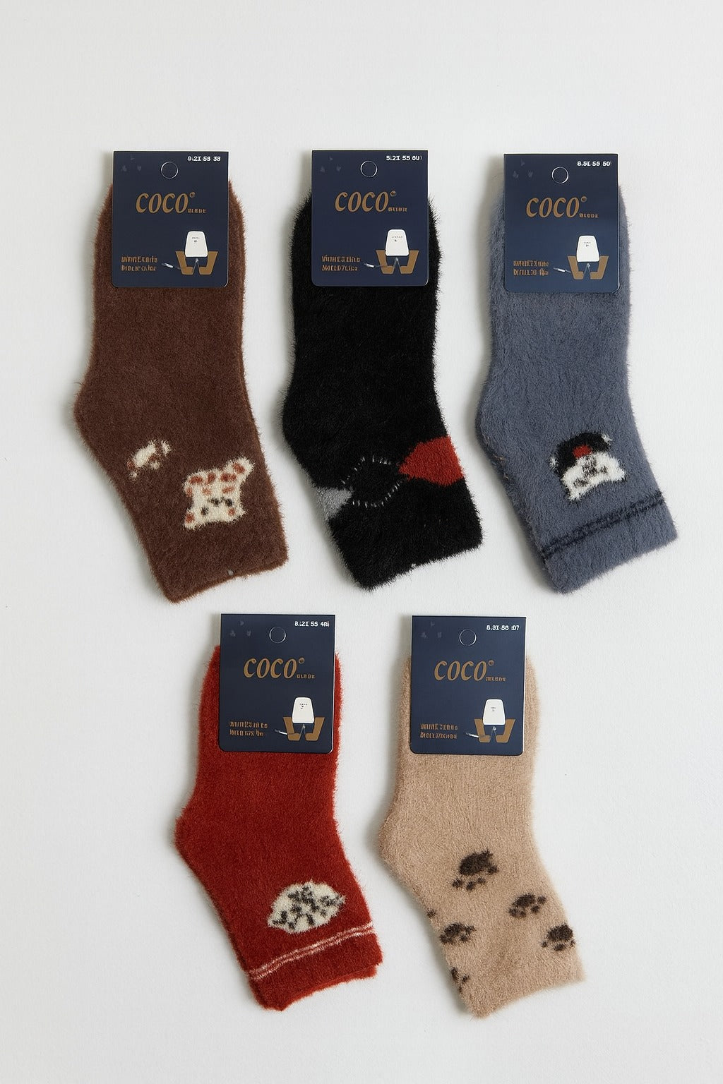 SH543-Winter Baby Socks - 2-4Y