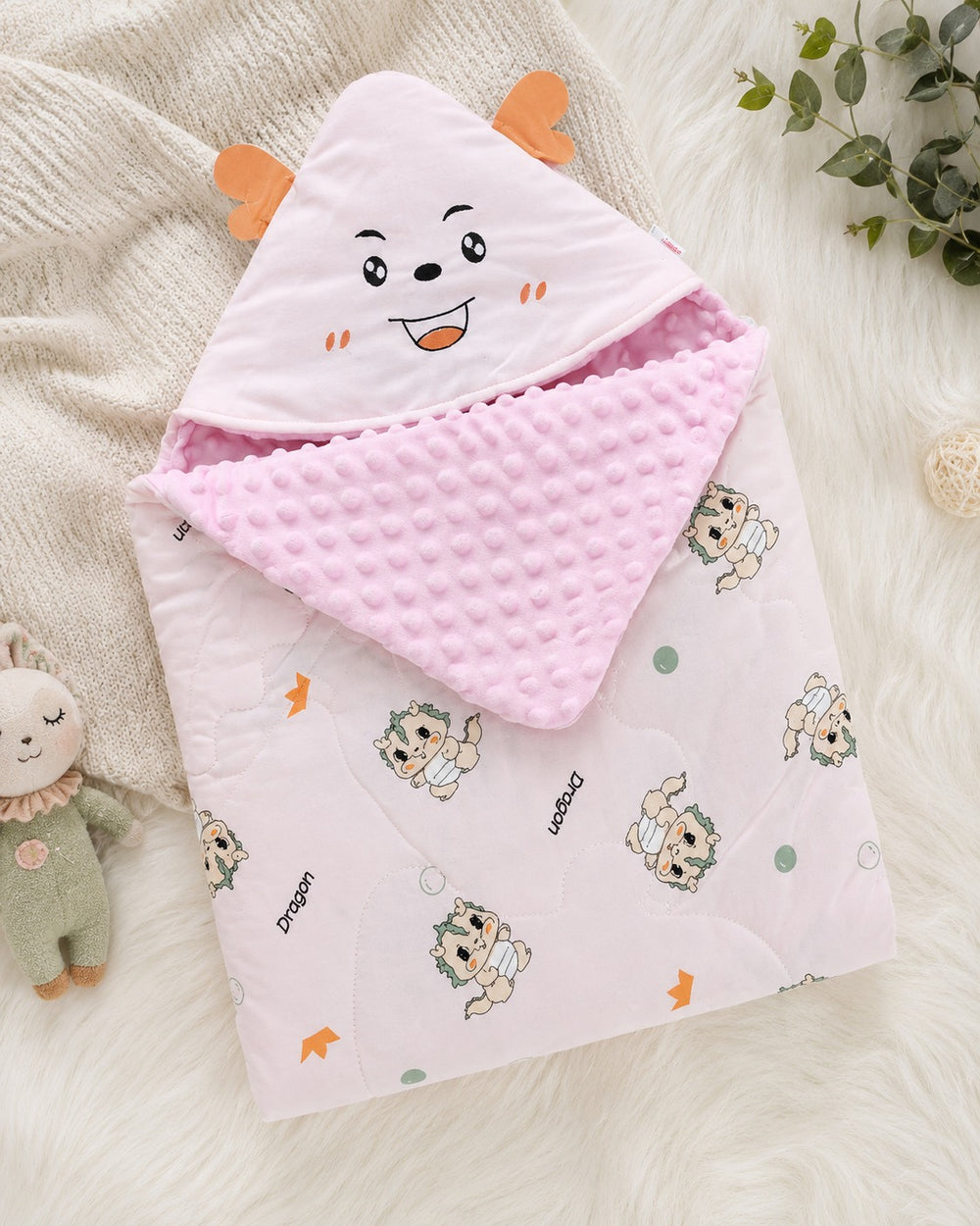 Cozy Baby Swaddle - Pink