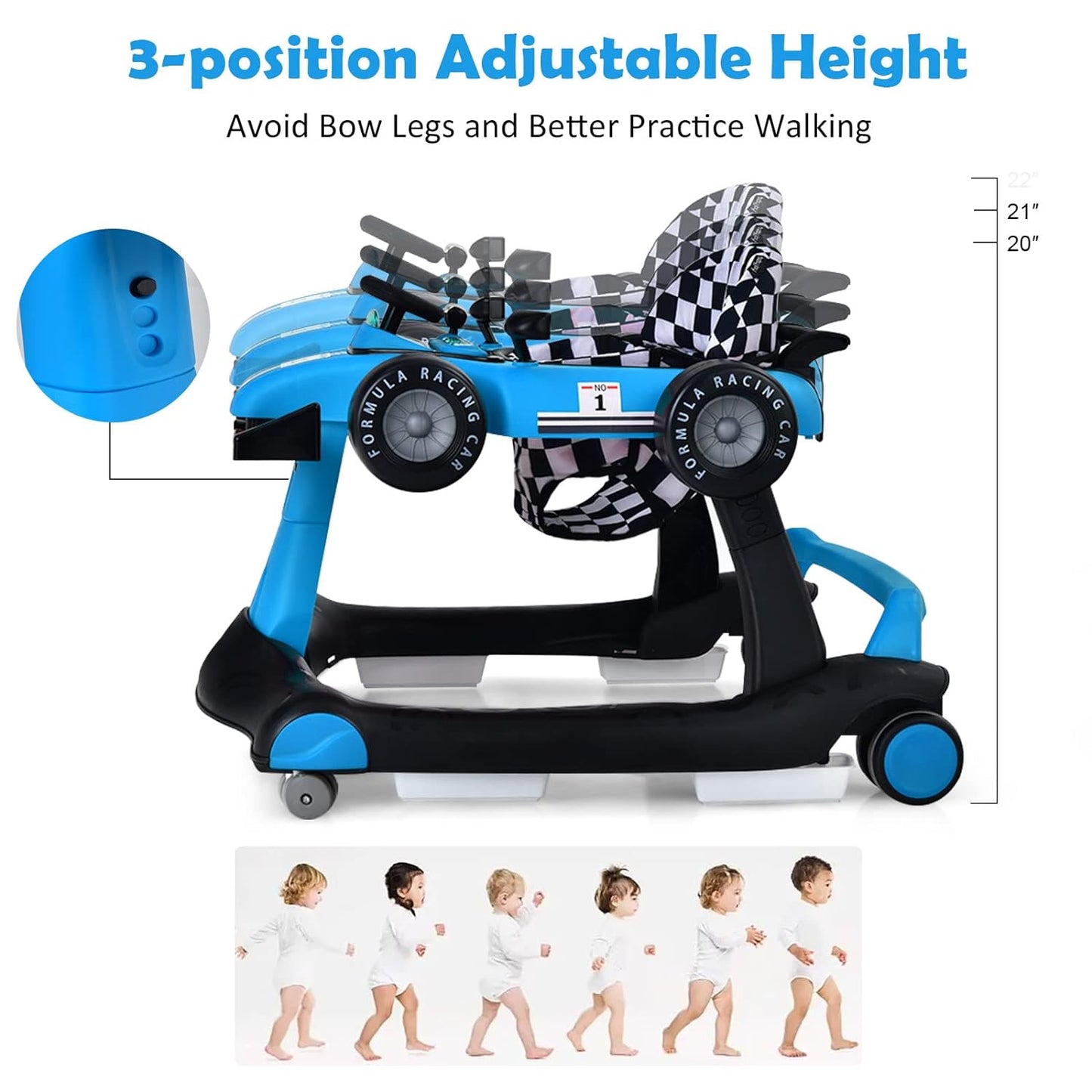 4-in-1 Baby Walker