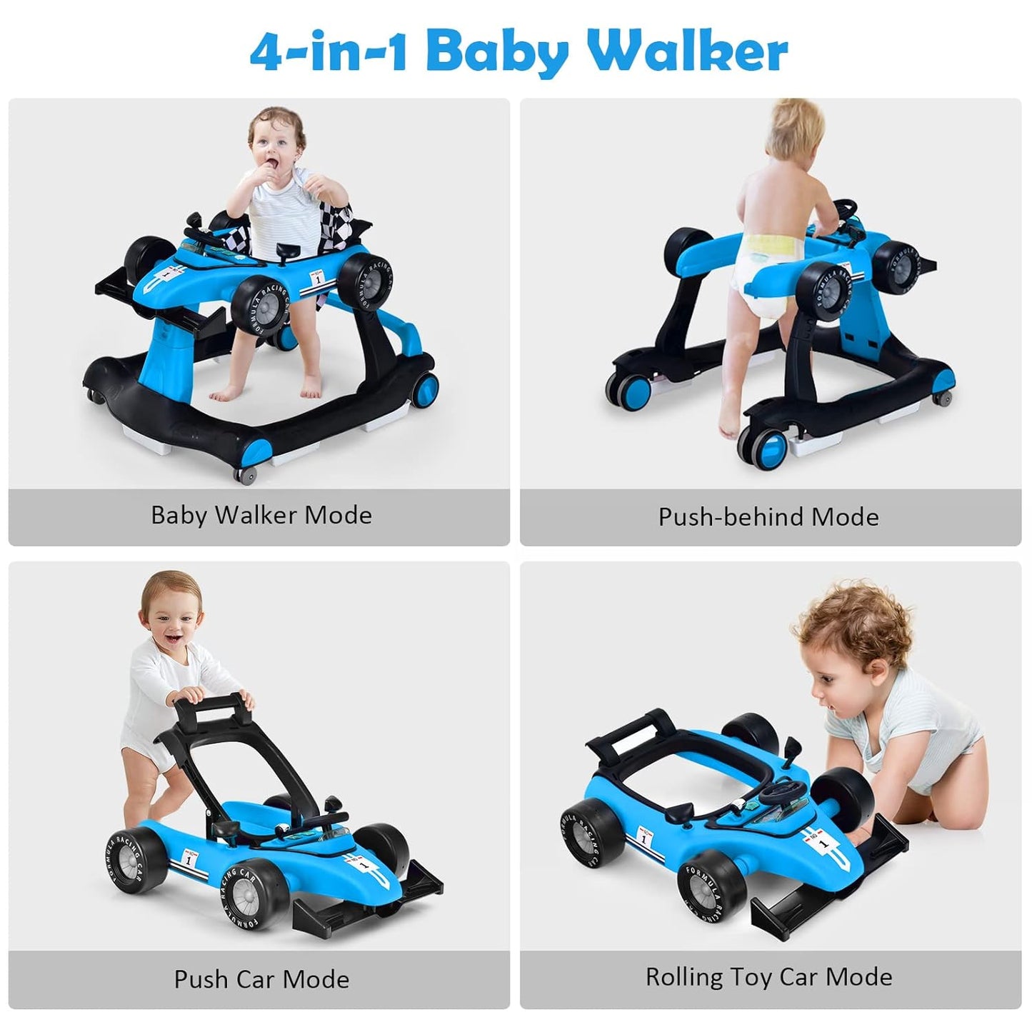 4-in-1 Baby Walker