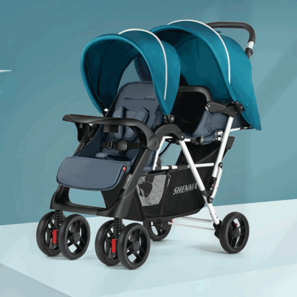 Big Size Foldable Twin Baby Stroller-P738